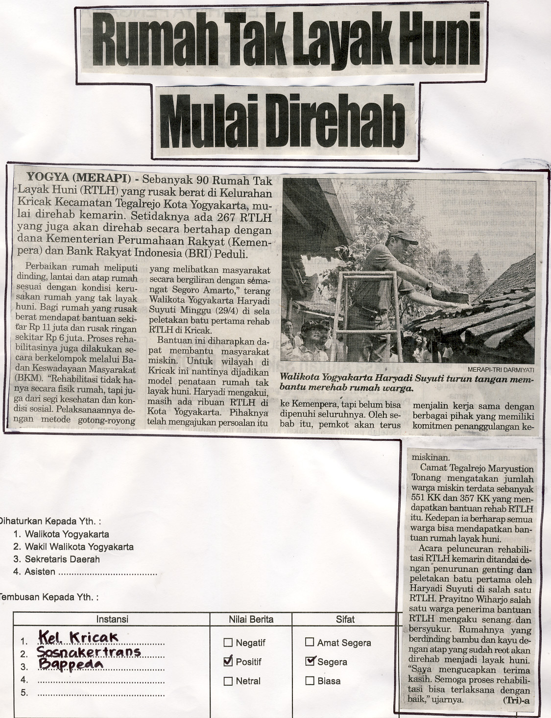 Kliping jogja terbaru